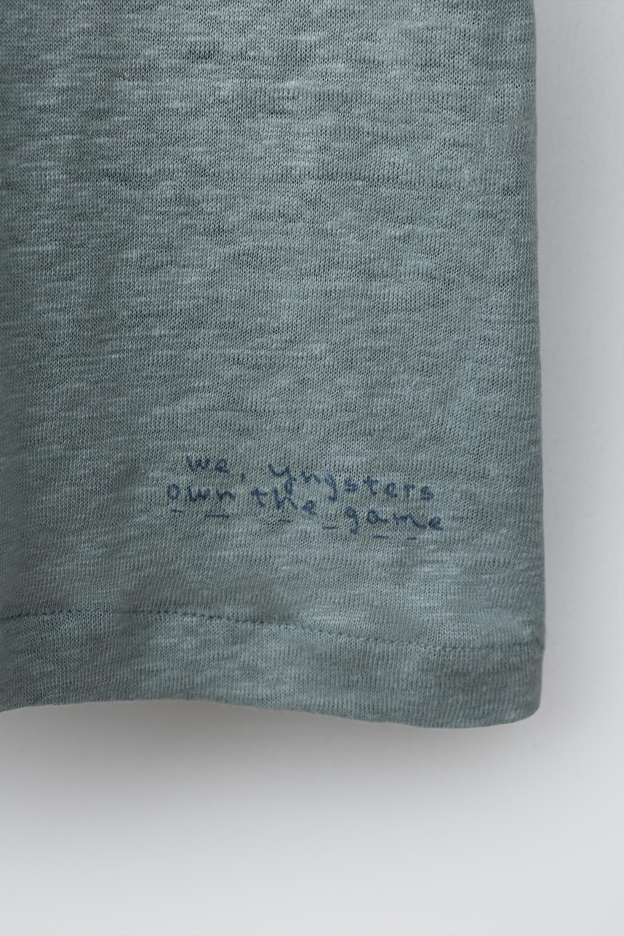 T-SHIRT 100 % LIN